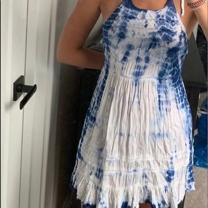 Comfy Tye-Dye, Halter Dress